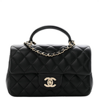Chanel Mini Rectangular Flap Bag with Top Handle