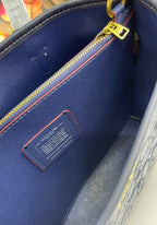 Coach Mollie Tote In Signature Chambray