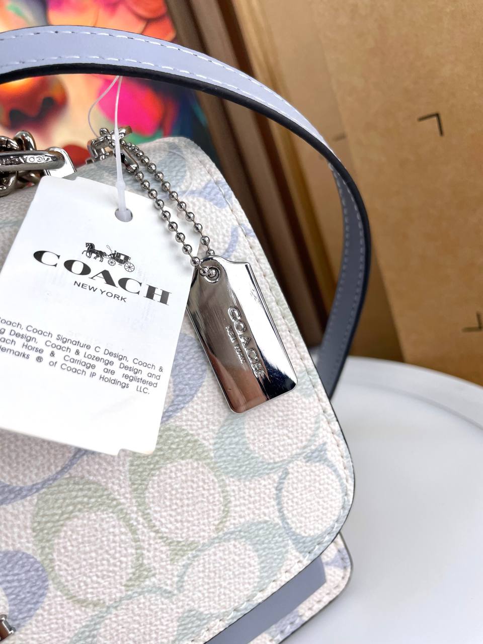 Coach Klare Signature Canvas Crossbody Bag