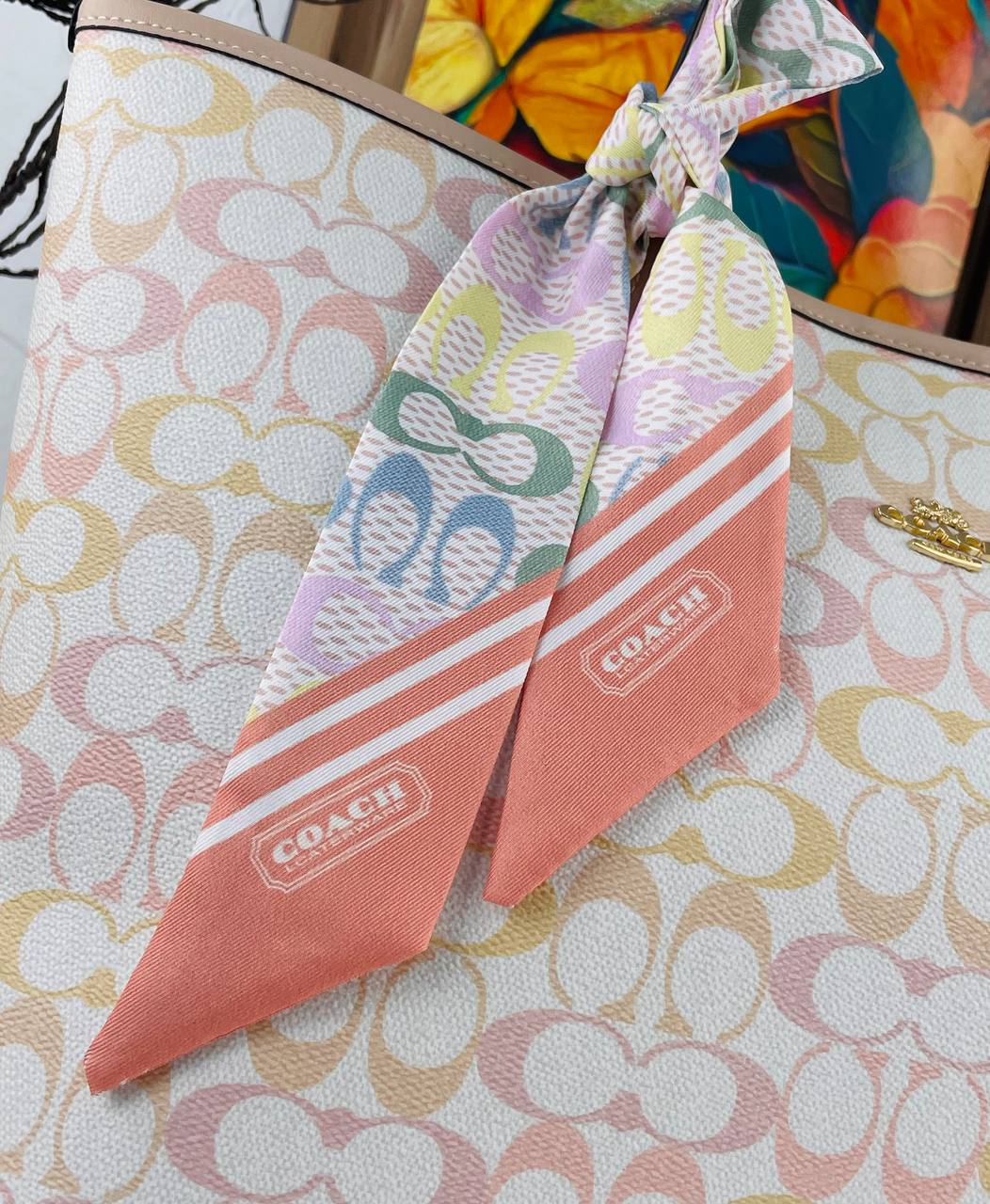 Coach City Tote Bag In Signature Canvas
