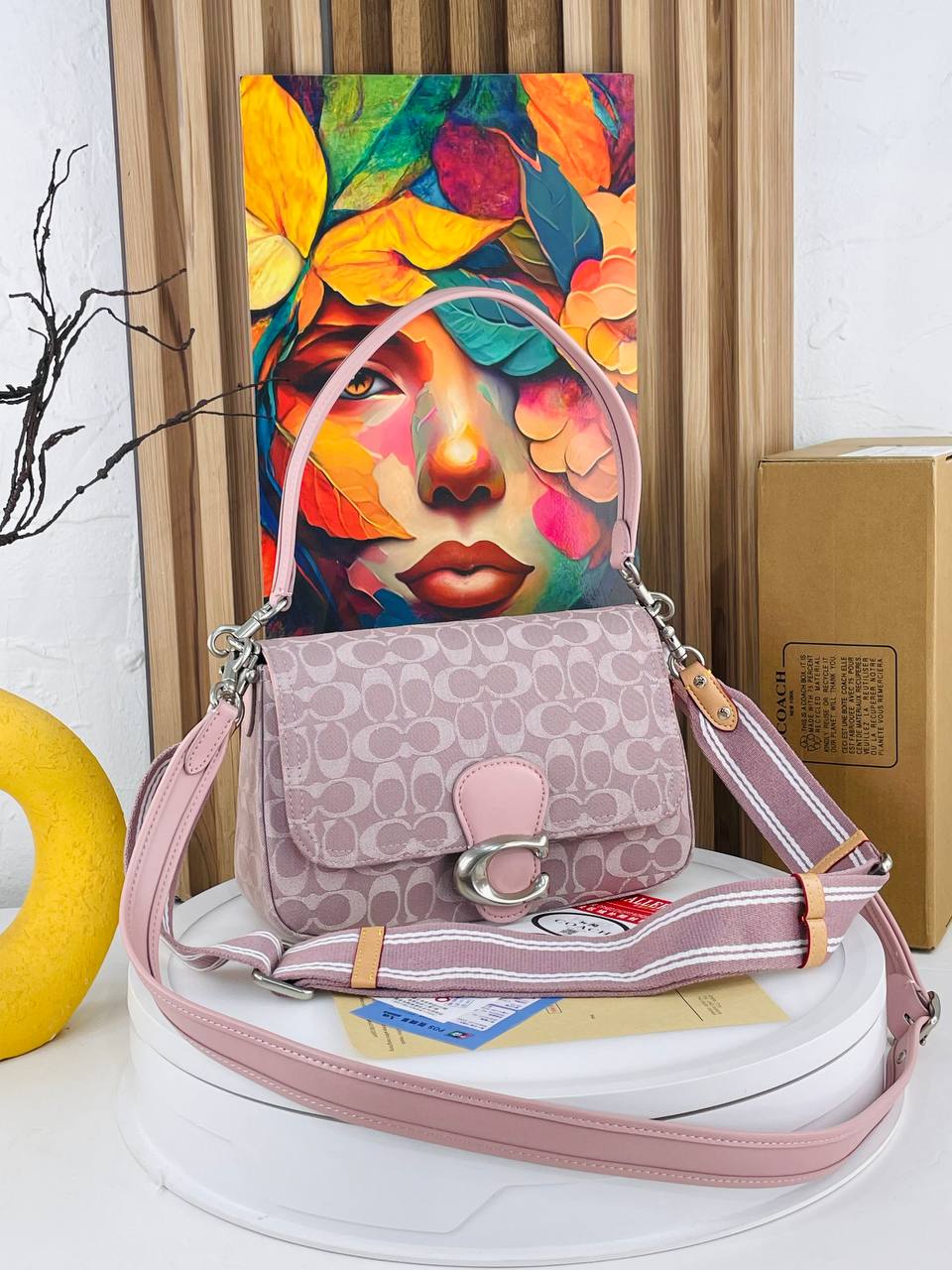 Coach Soft Tabby Shoulder Bag in signature denim