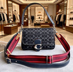 Coach Soft Tabby Shoulder Bag in signature denim