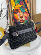 Coach Soft Tabby Shoulder Bag in signature denim