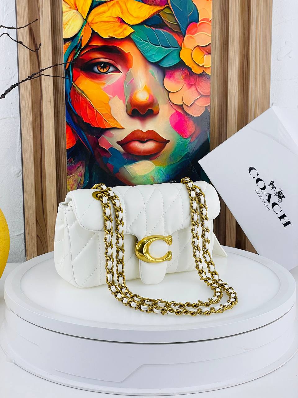 Coach Tabby leather shoulder bag