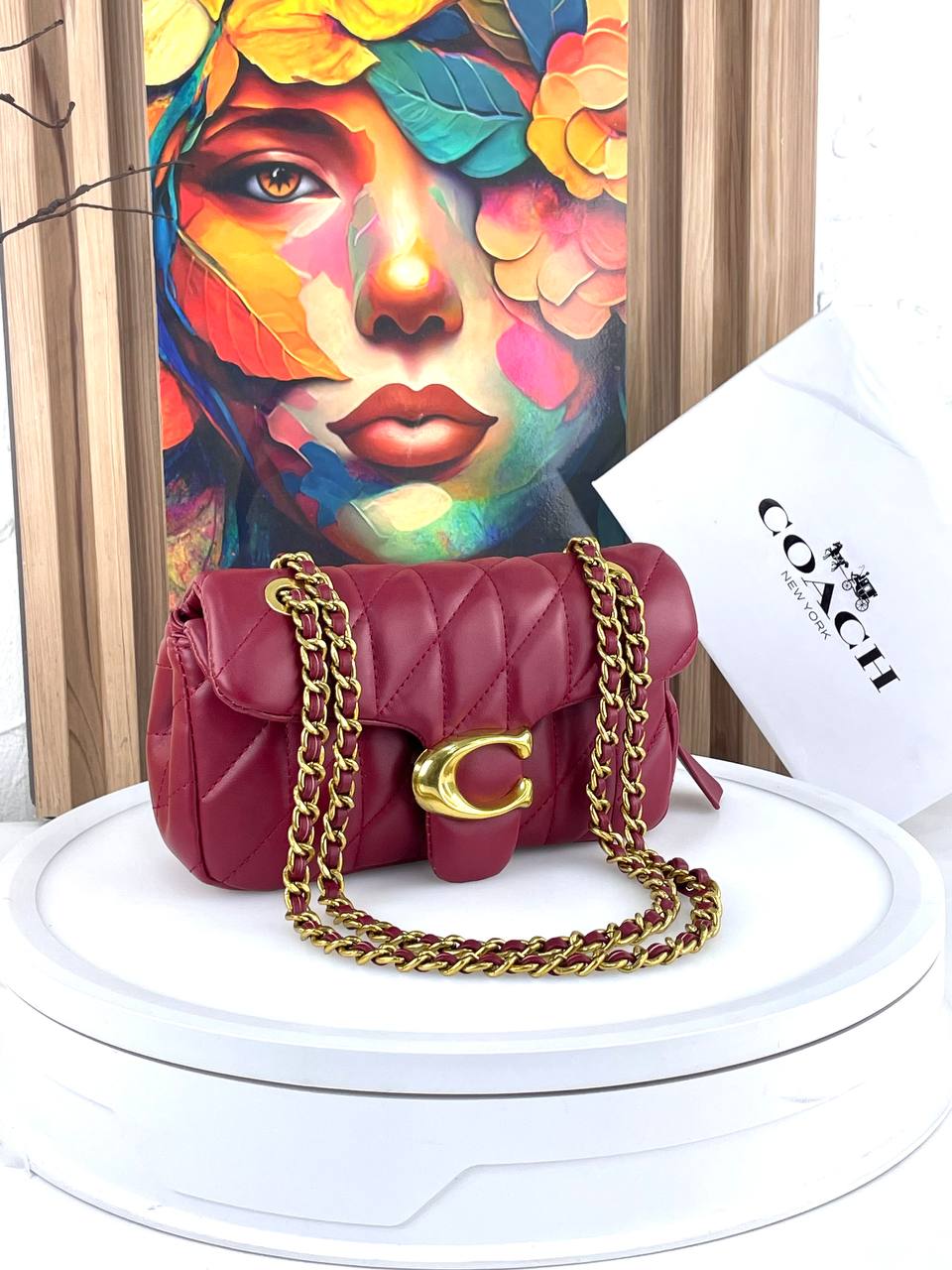Coach Tabby leather shoulder bag