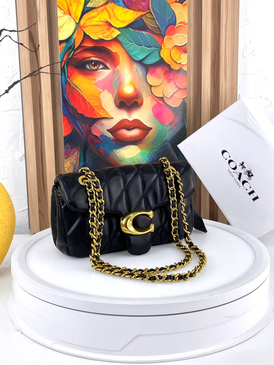 Coach Tabby leather shoulder bag