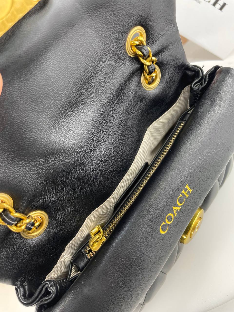 Coach Tabby leather shoulder bag