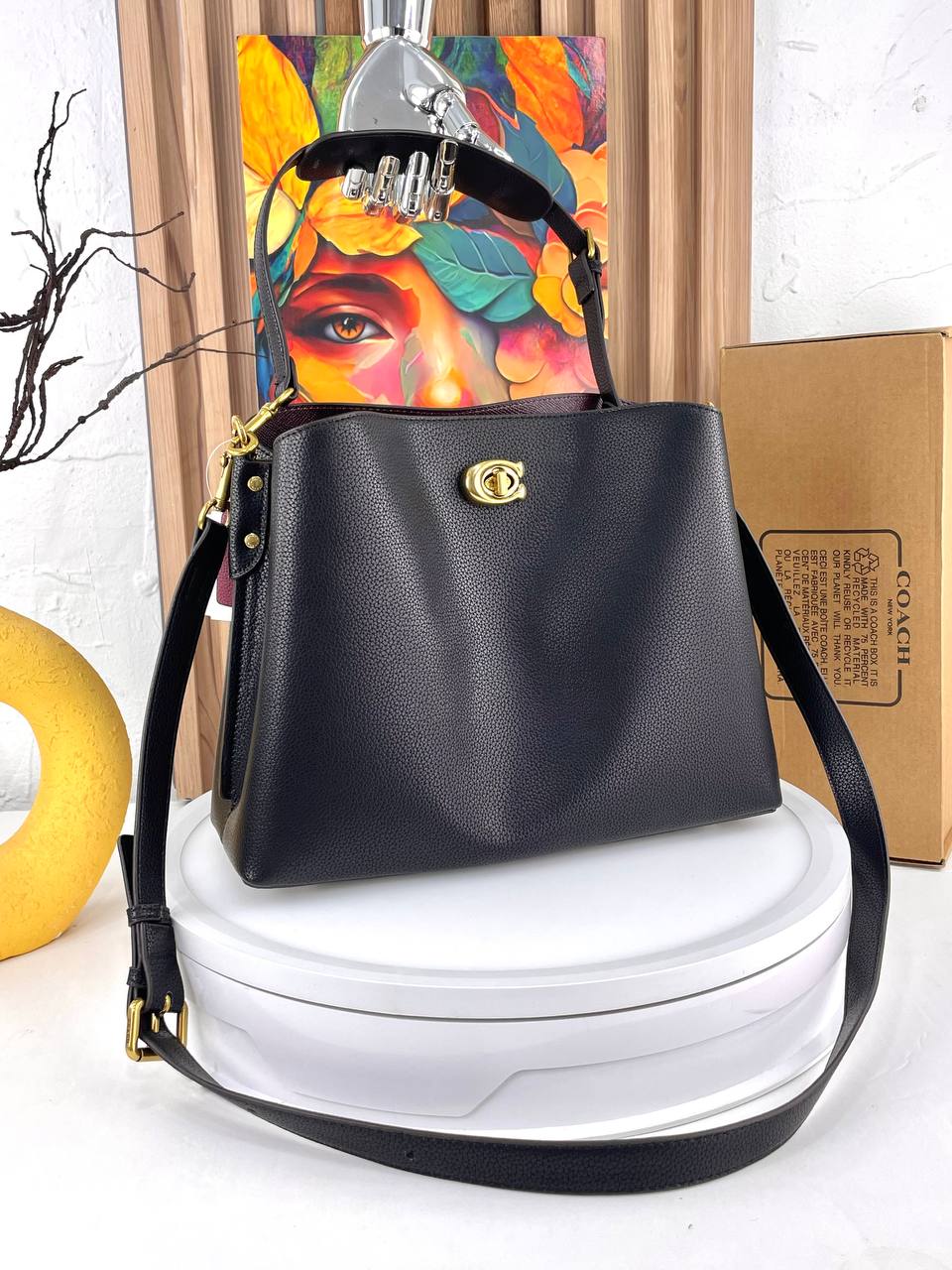 Coach Willow Shoulder Bag In Signature Canvas