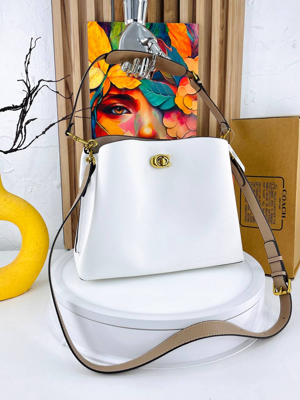 Coach Willow Shoulder Bag In Signature Canvas