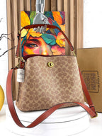Coach Willow Shoulder Bag In Signature Canvas