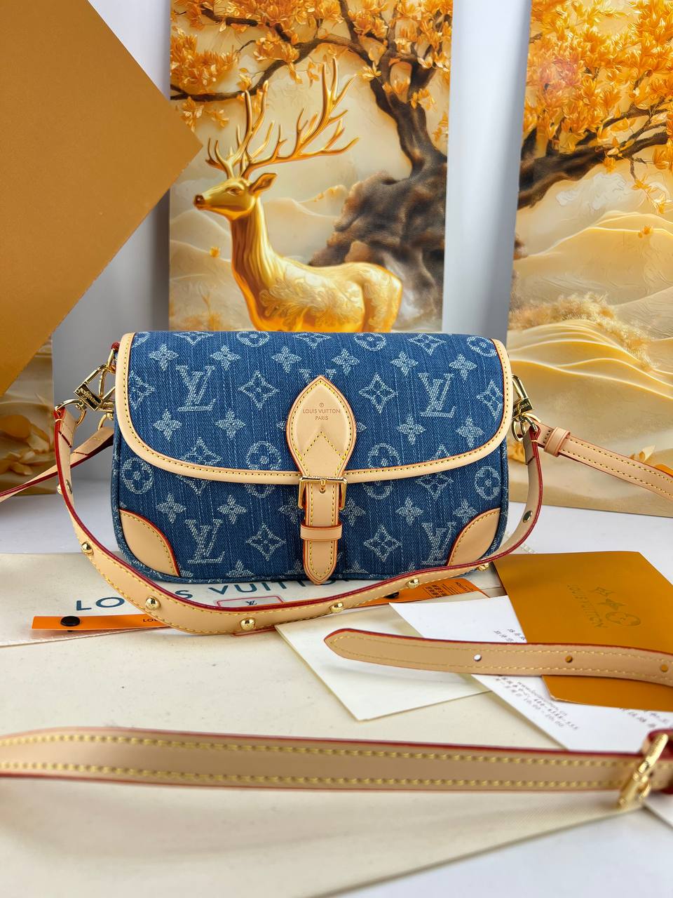 Louis Vuitton Diane Monogram Denim bag