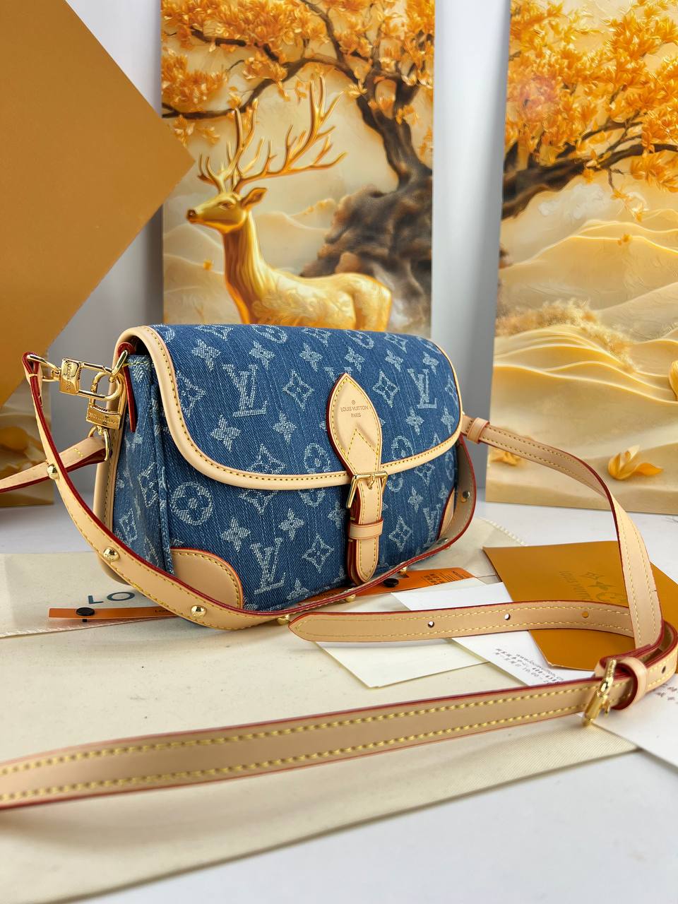 Louis Vuitton Diane Monogram Denim bag