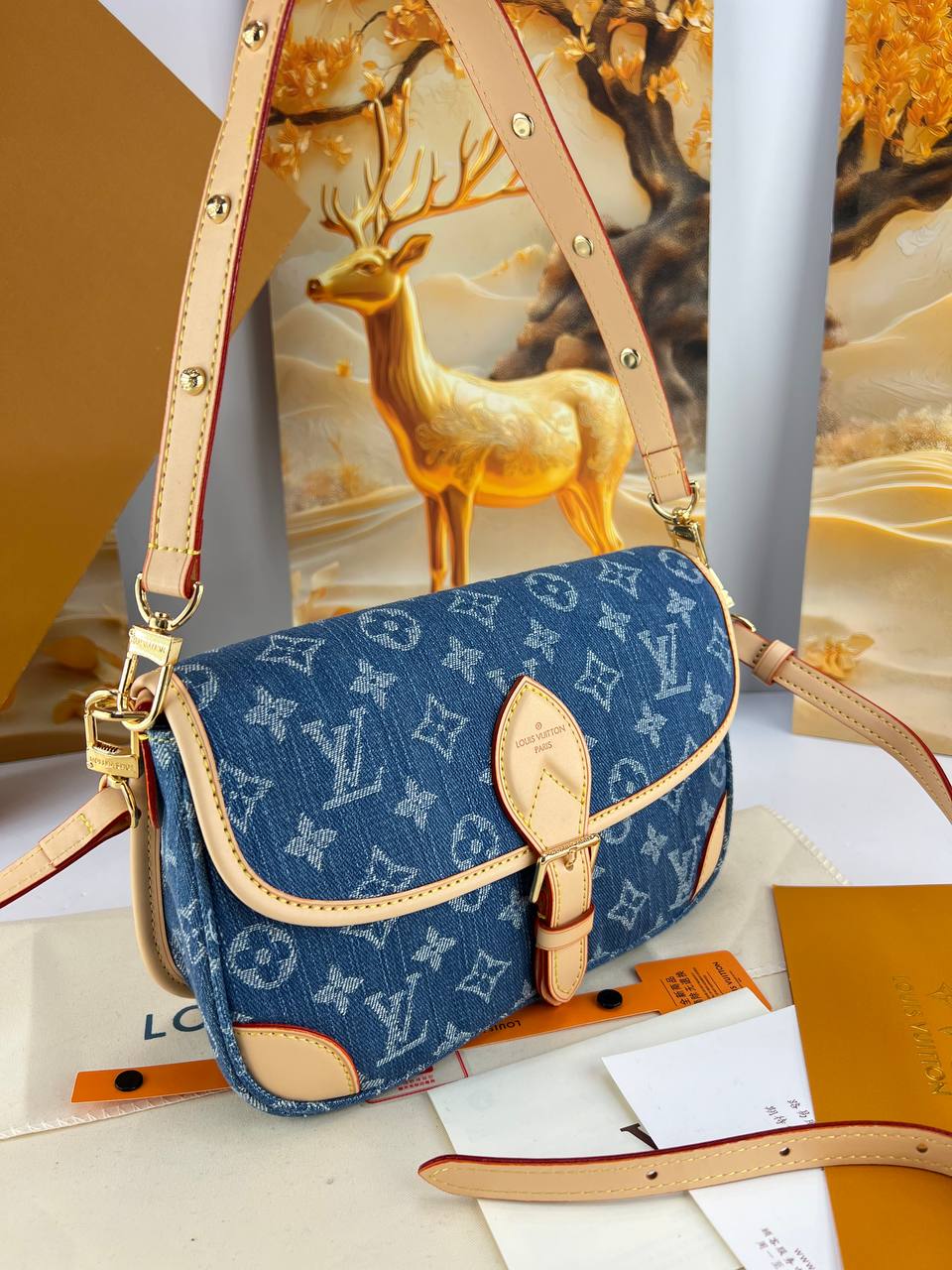 Louis Vuitton Diane Monogram Denim bag
