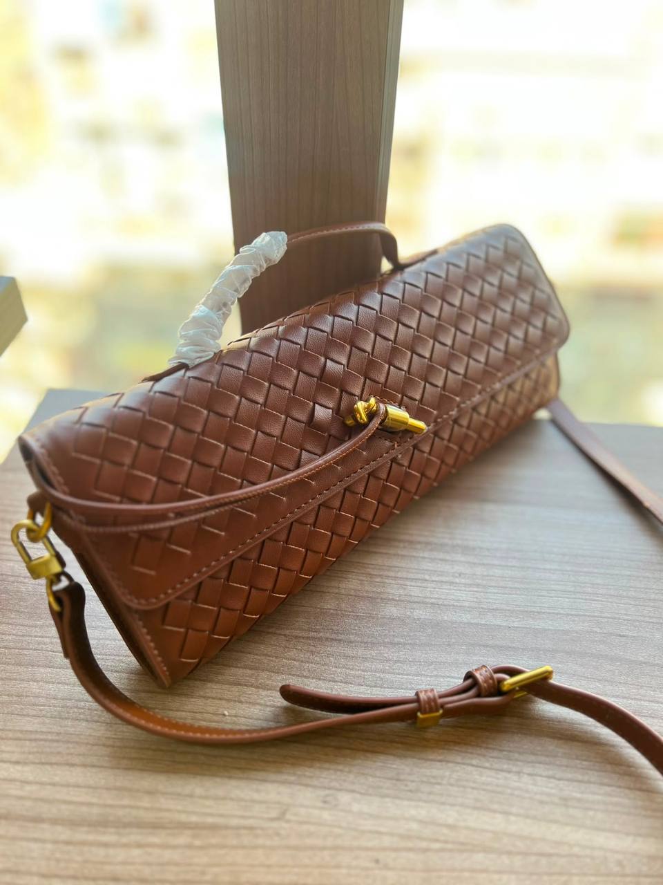 Bottega Veneta Andiamo Clutch Bag