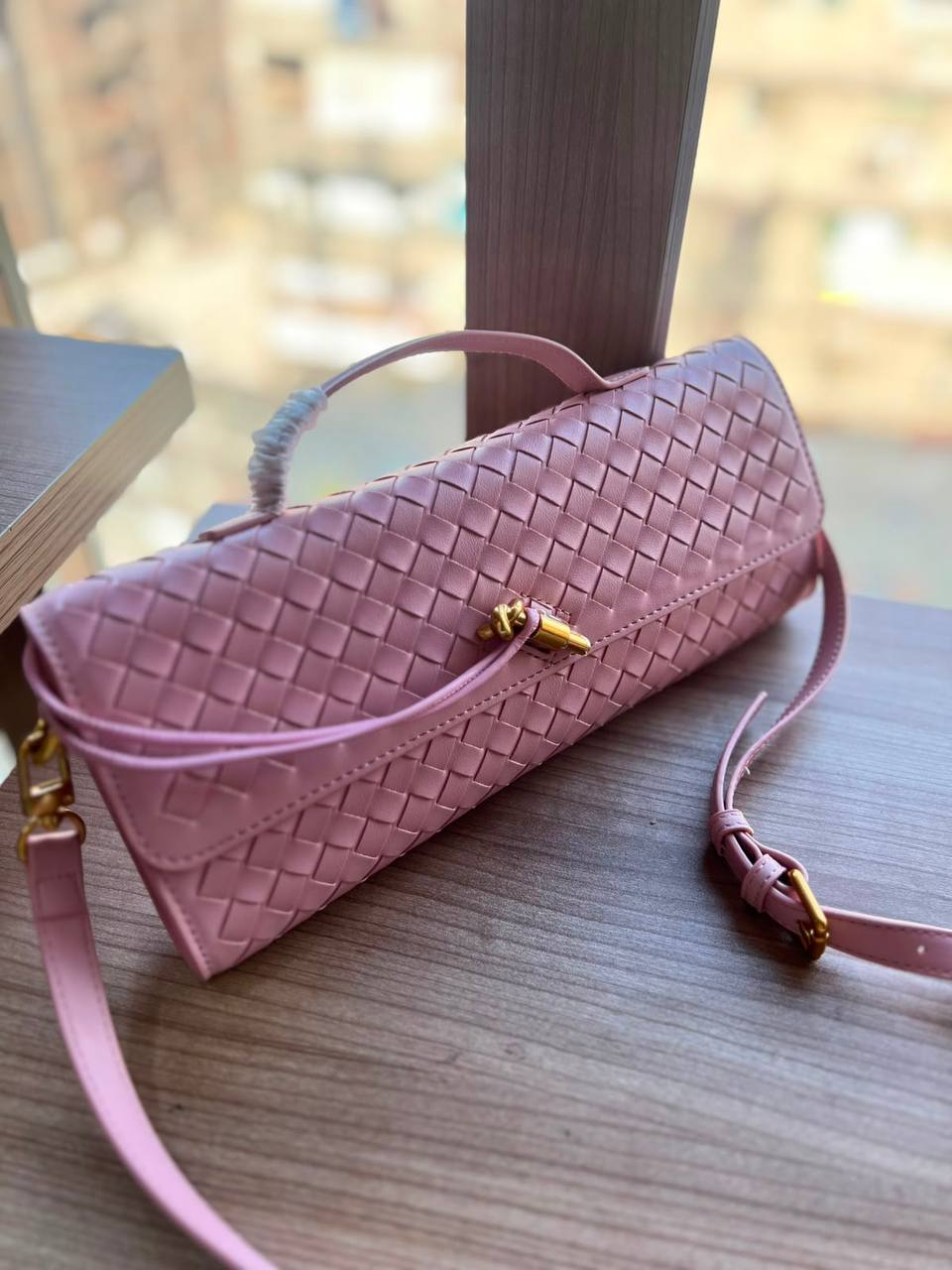 Bottega Veneta Andiamo Clutch Bag