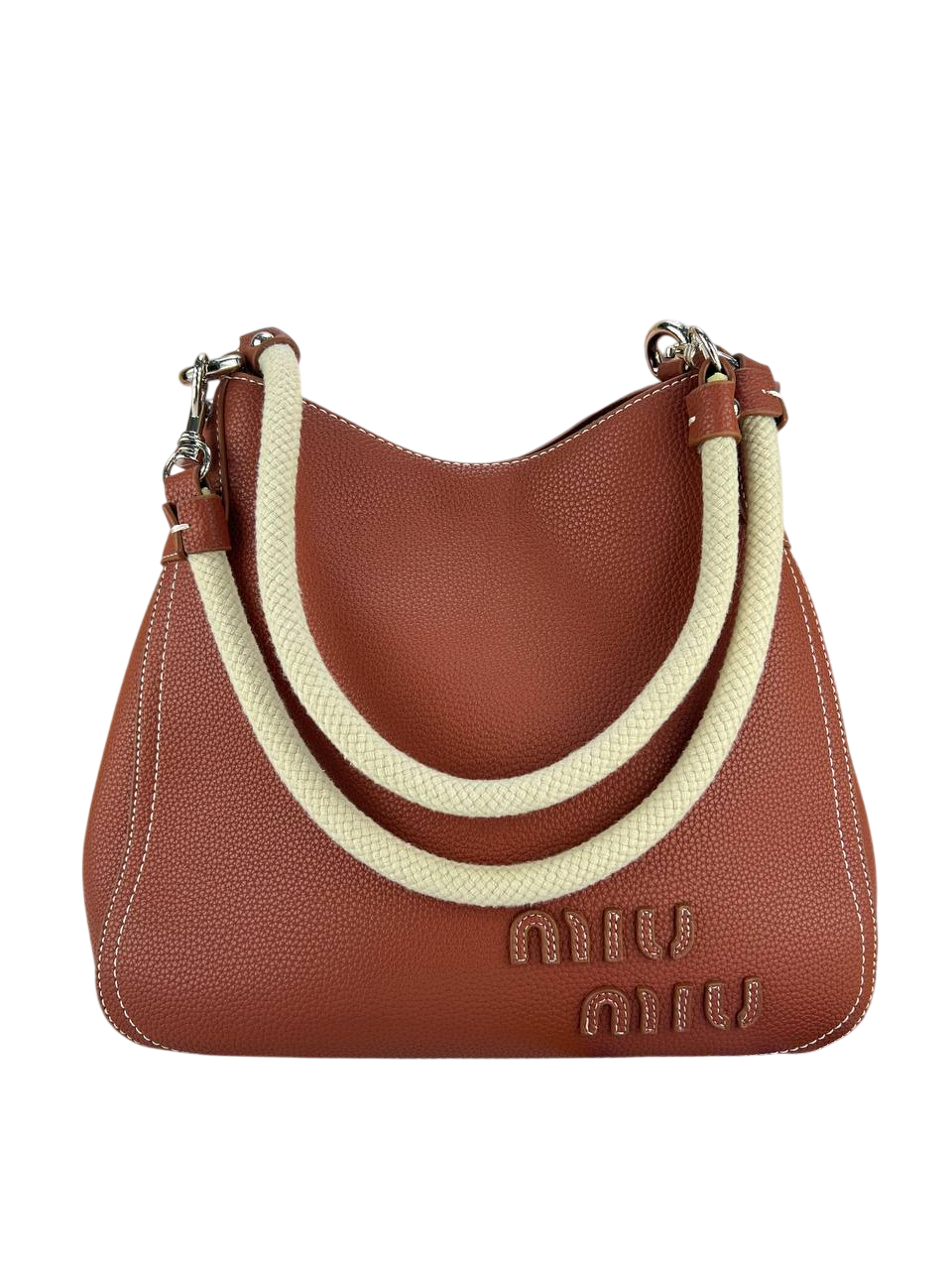 Miu Miu Rope Handle Hobo Bag