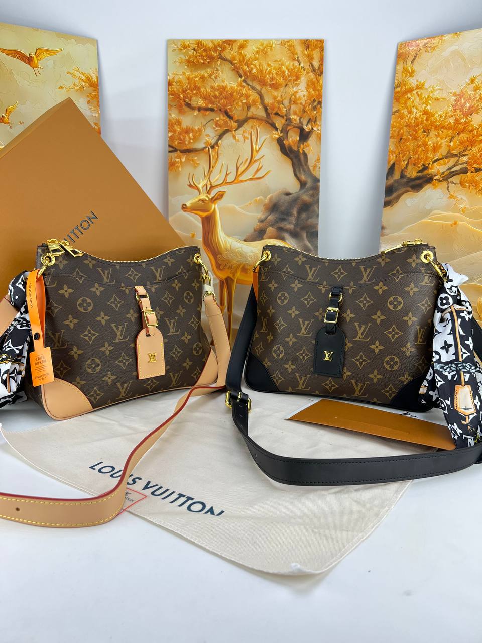 Louis Vuitton Monogram Odeon PM Natural