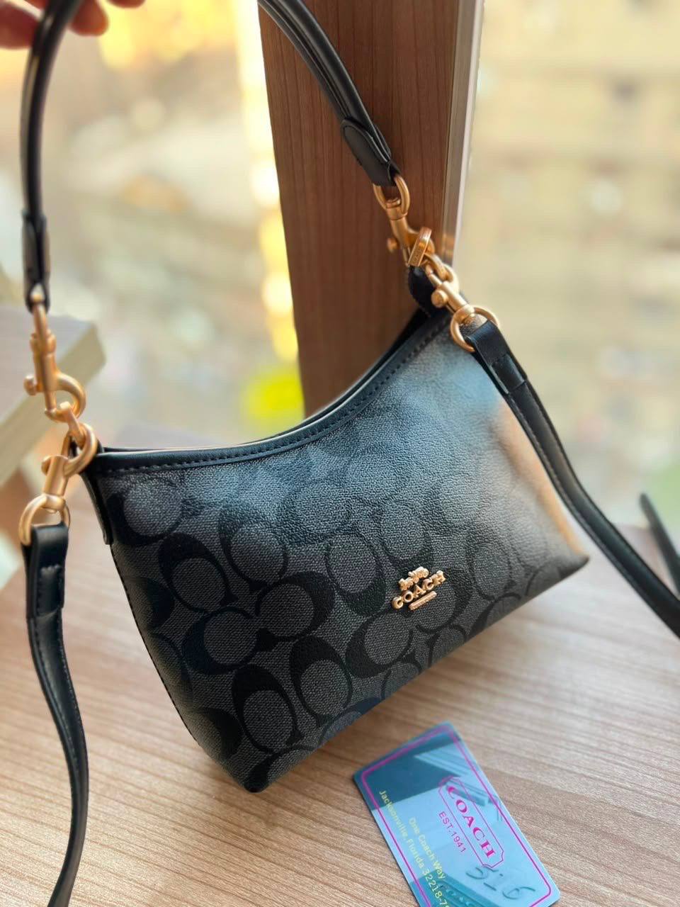 Coach Laurel Shoulder Bag In Signature Canvas