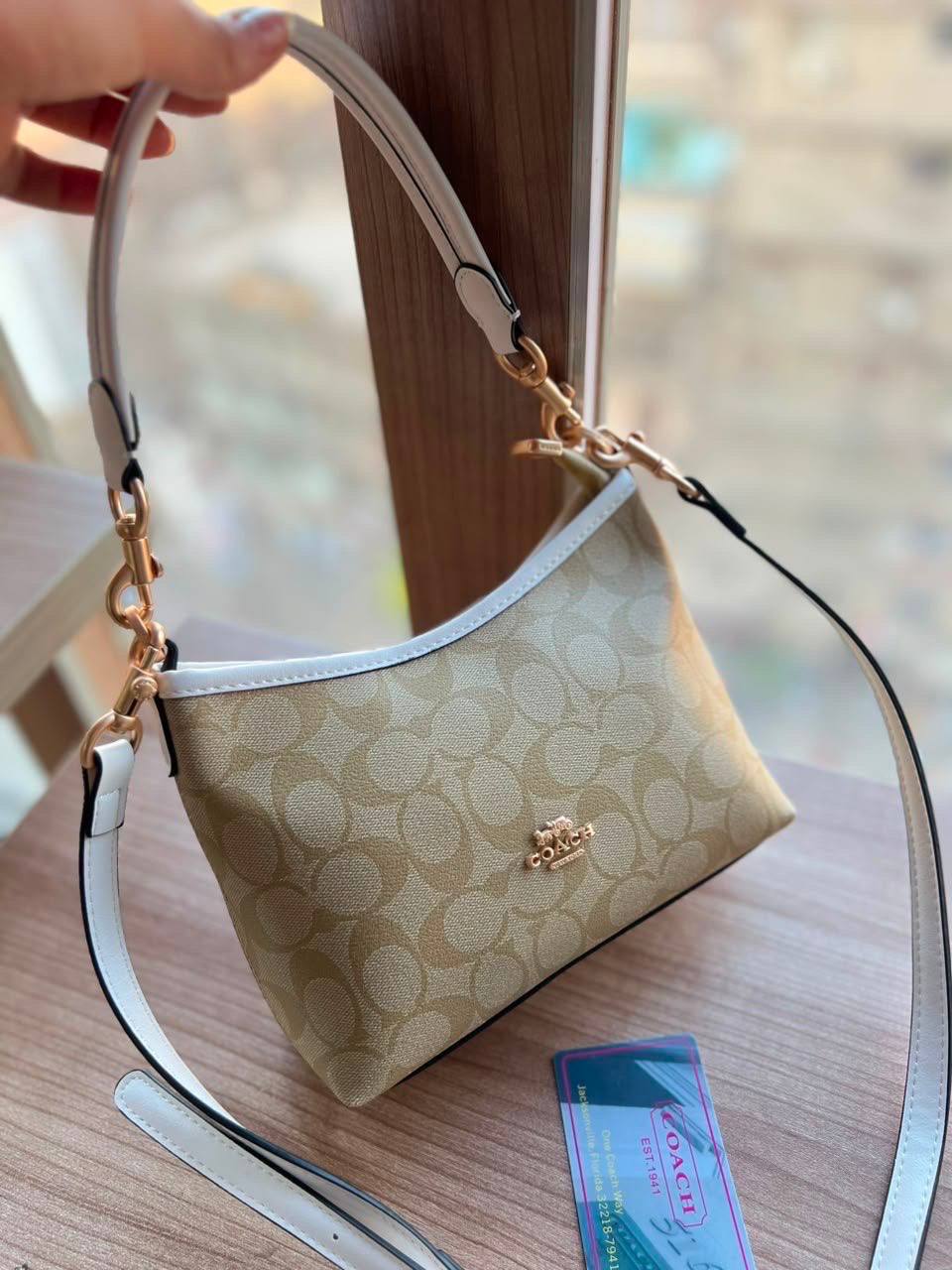 Coach Laurel Shoulder Bag In Signature Canvas