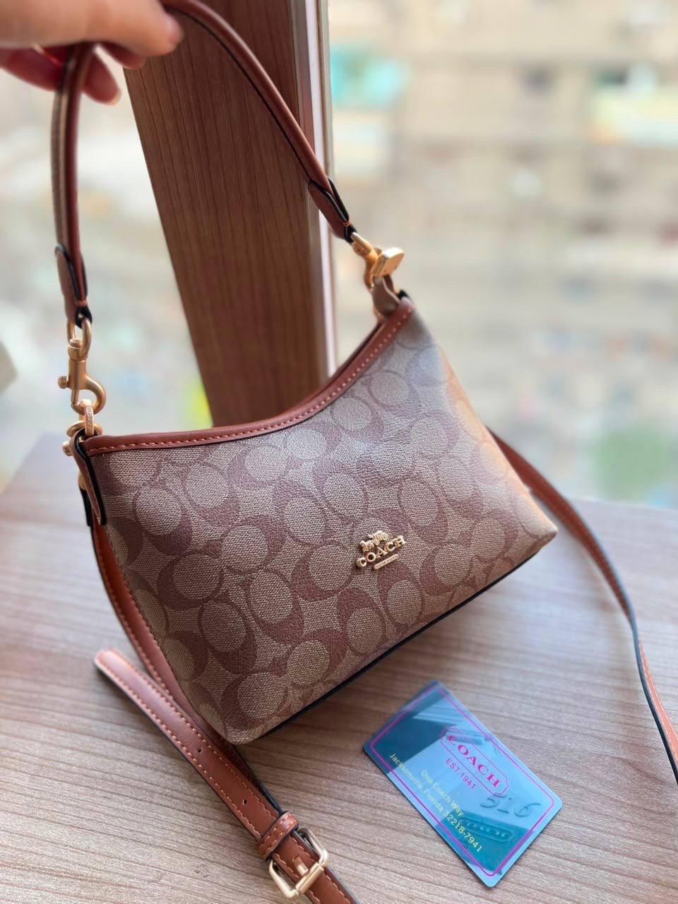Coach Laurel Shoulder Bag In Signature Canvas