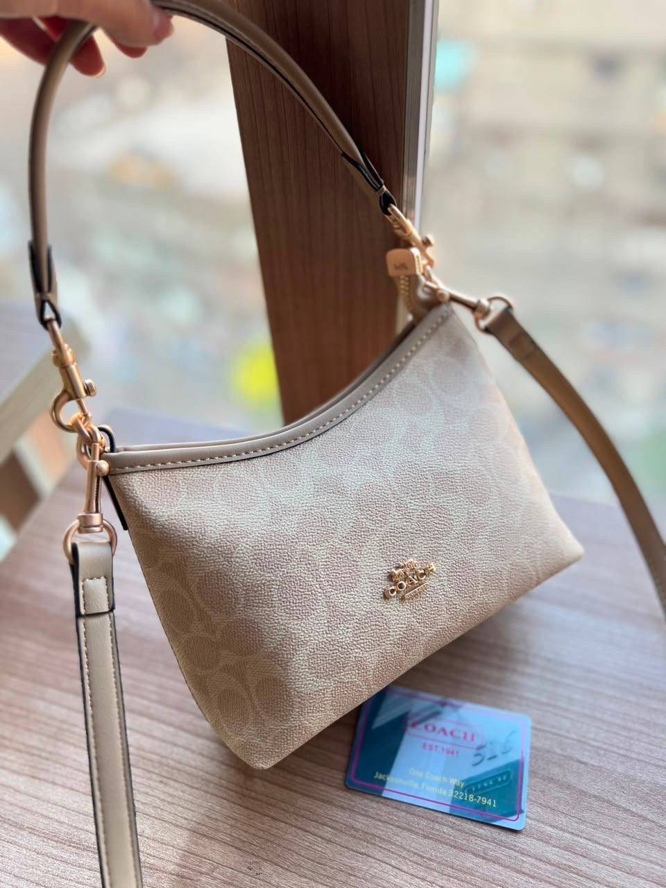 Coach Laurel Shoulder Bag In Signature Canvas