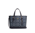 Coach Mollie Tote In Signature Chambray
