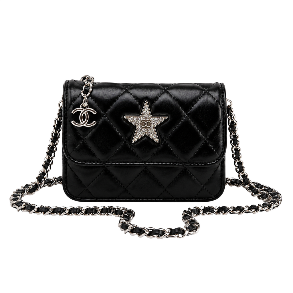 Chanel Quilted Star Flap Bag