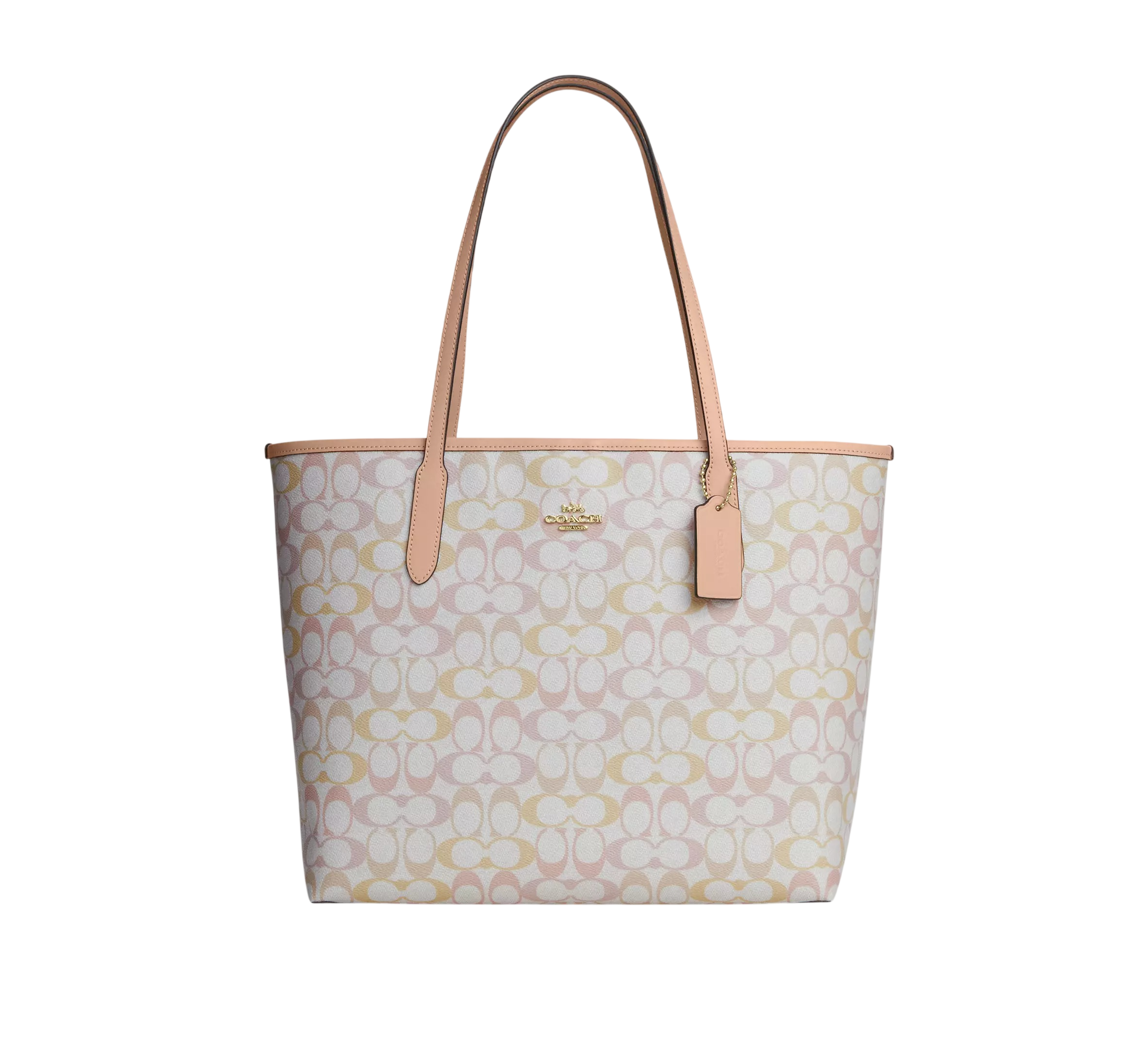 Coach City Tote Bag In Signature Canvas