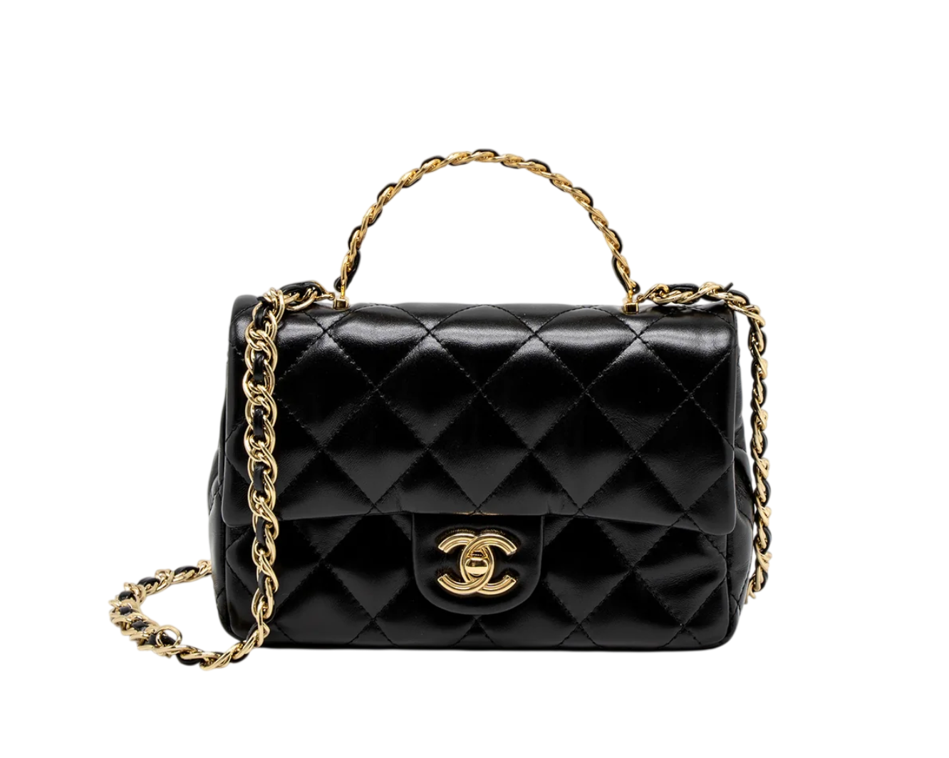 Chanel Mini Flap Bag with Top Handle