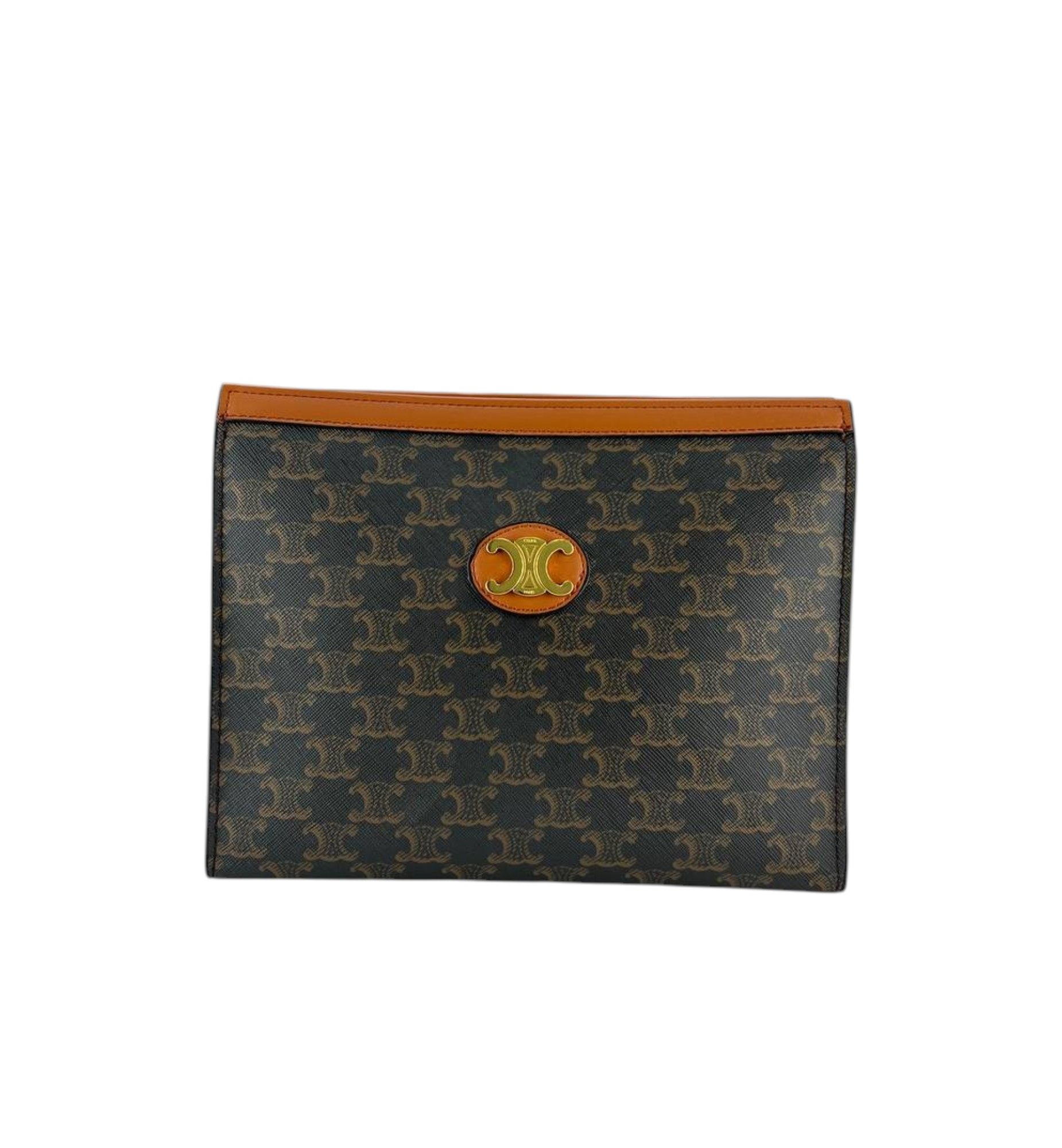 Celine Triomphe Canvas Zipped Pouch