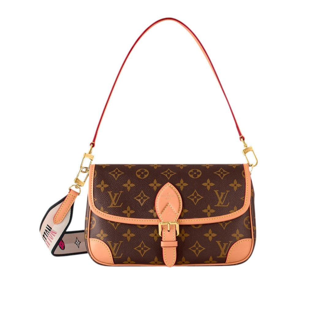 Louis Vuitton Diane satchel in Monogram canvas
