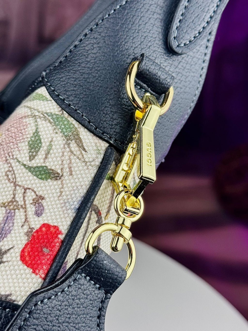 Gucci Jackie Flora Shoulder Bag