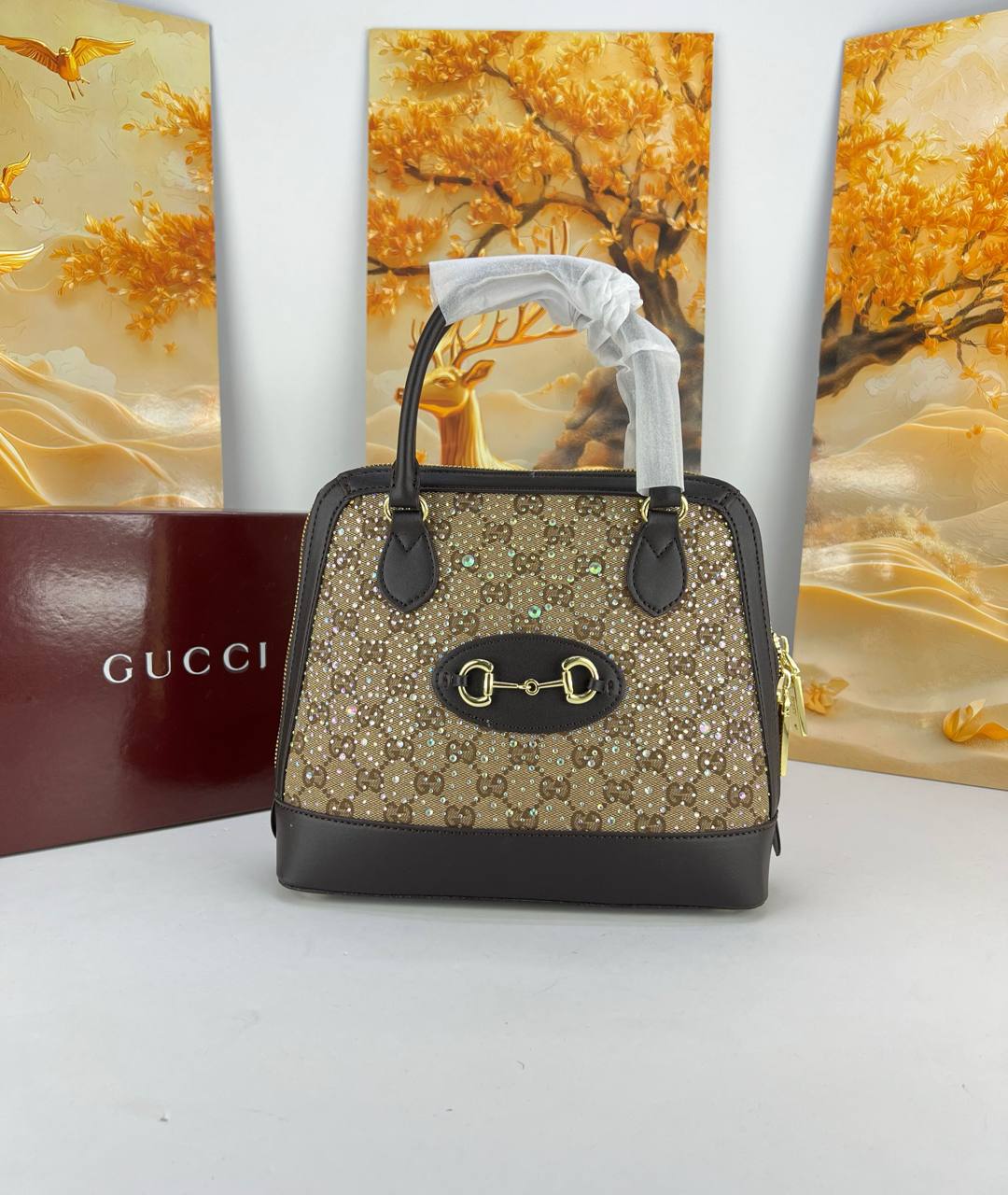 Gucci Horsebit 1955 Small Top Handle Bag