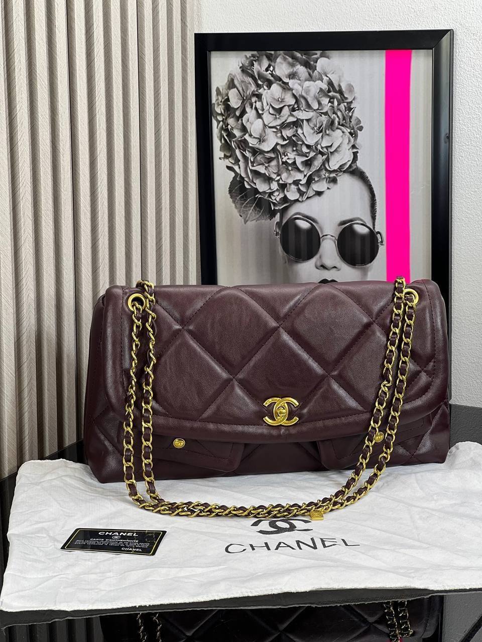 Chanel 25K Quilted Flap Bag