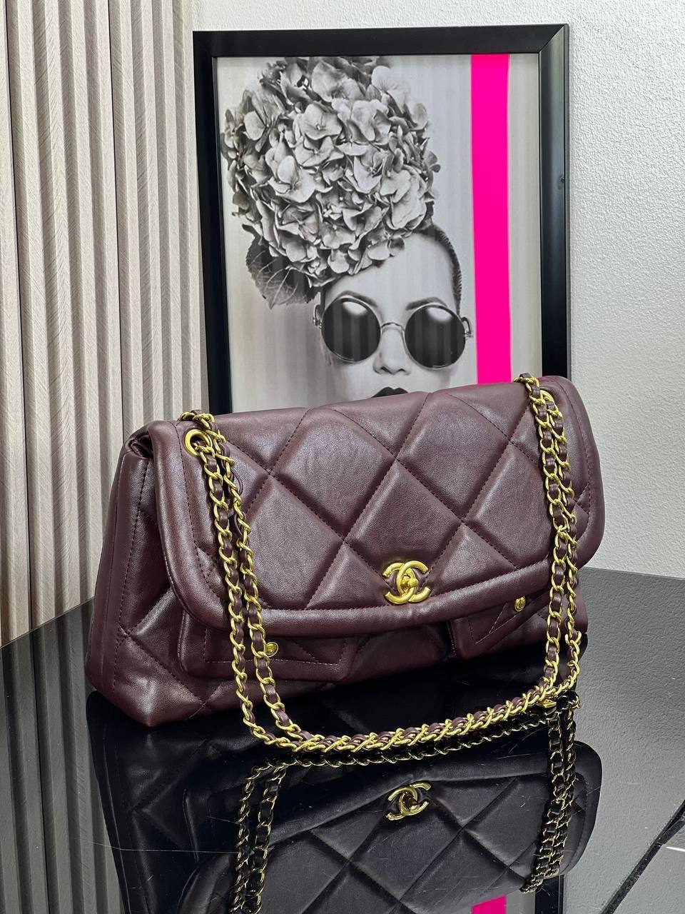 Chanel 25K Quilted Flap Bag