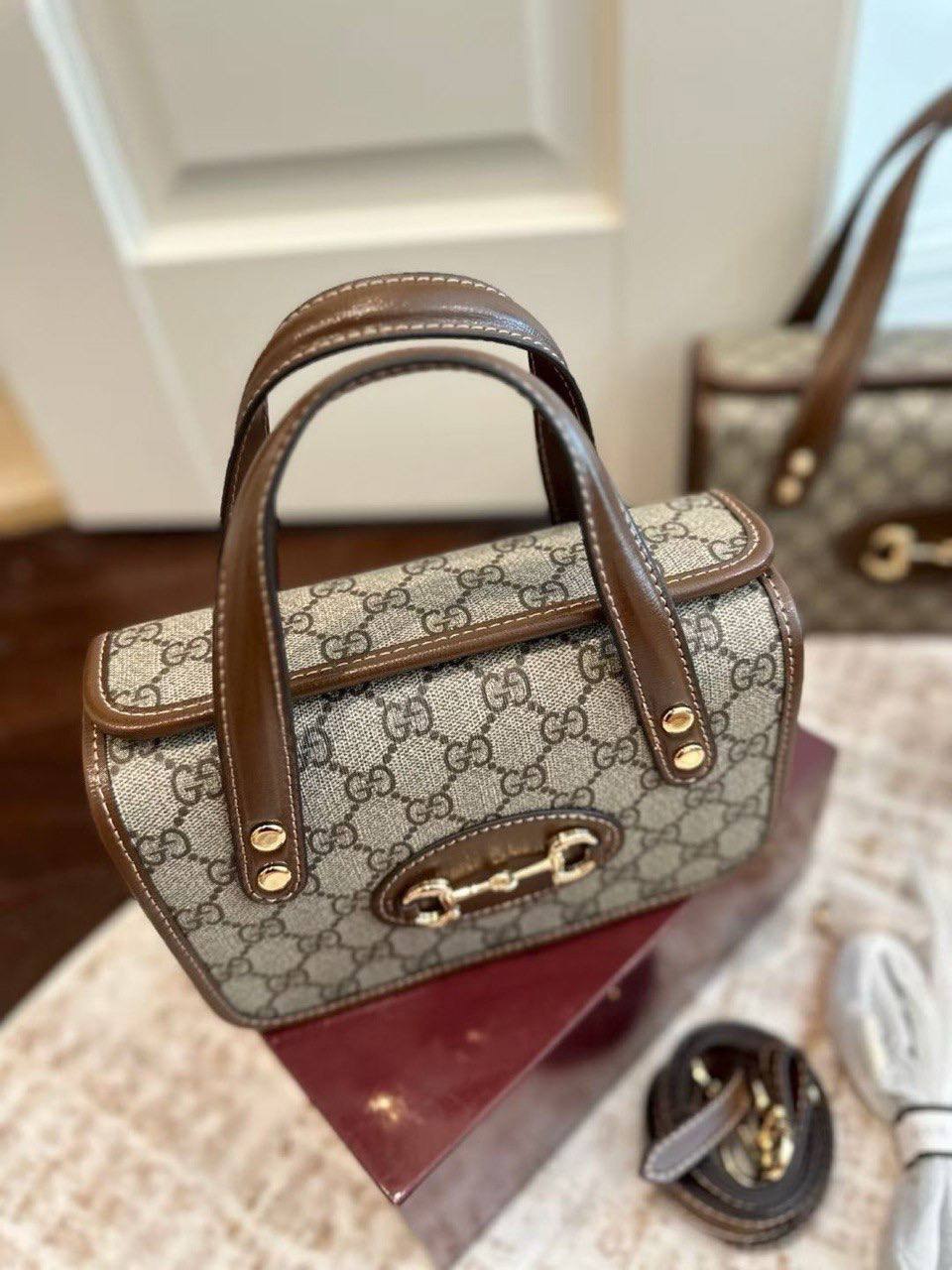 Gucci Horsebit 1955 Mini Top Handle Bag