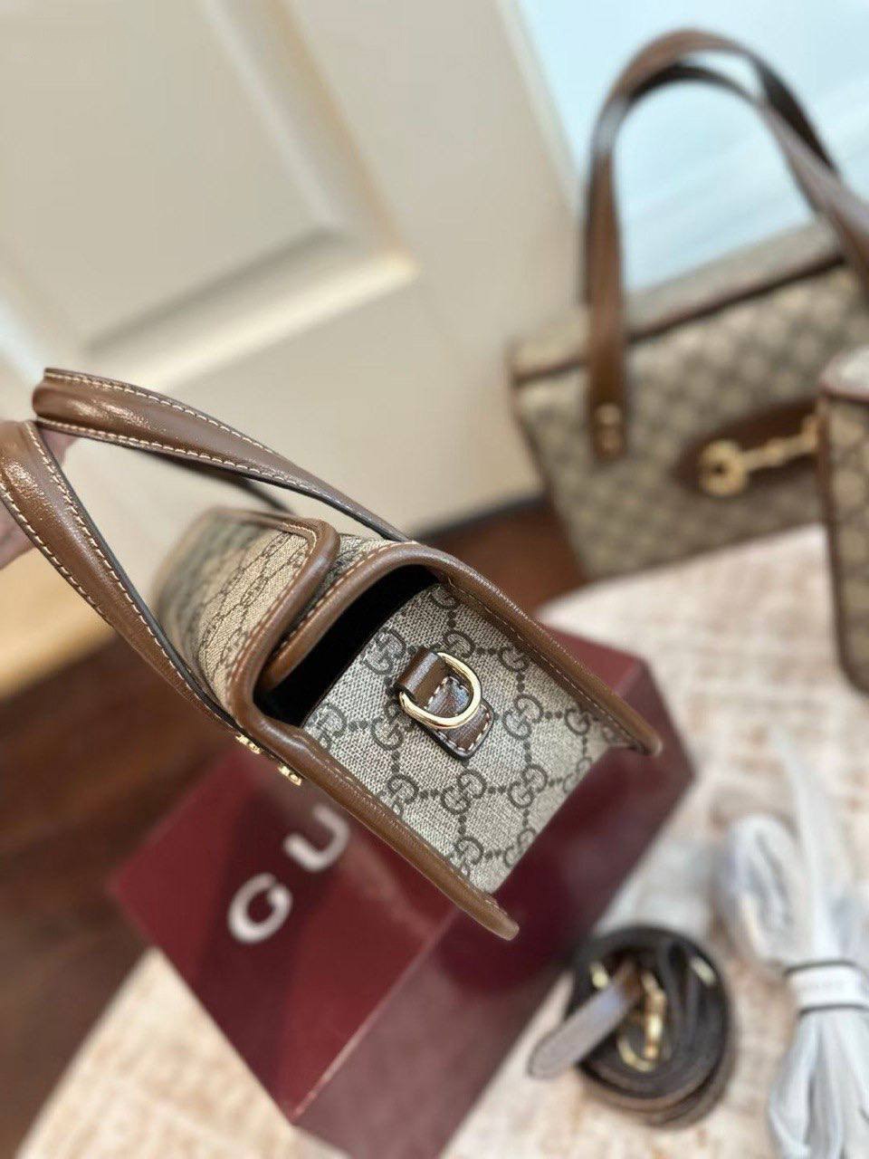 Gucci Horsebit 1955 Mini Top Handle Bag
