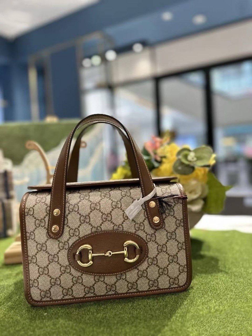 Gucci Horsebit 1955 Mini Top Handle Bag