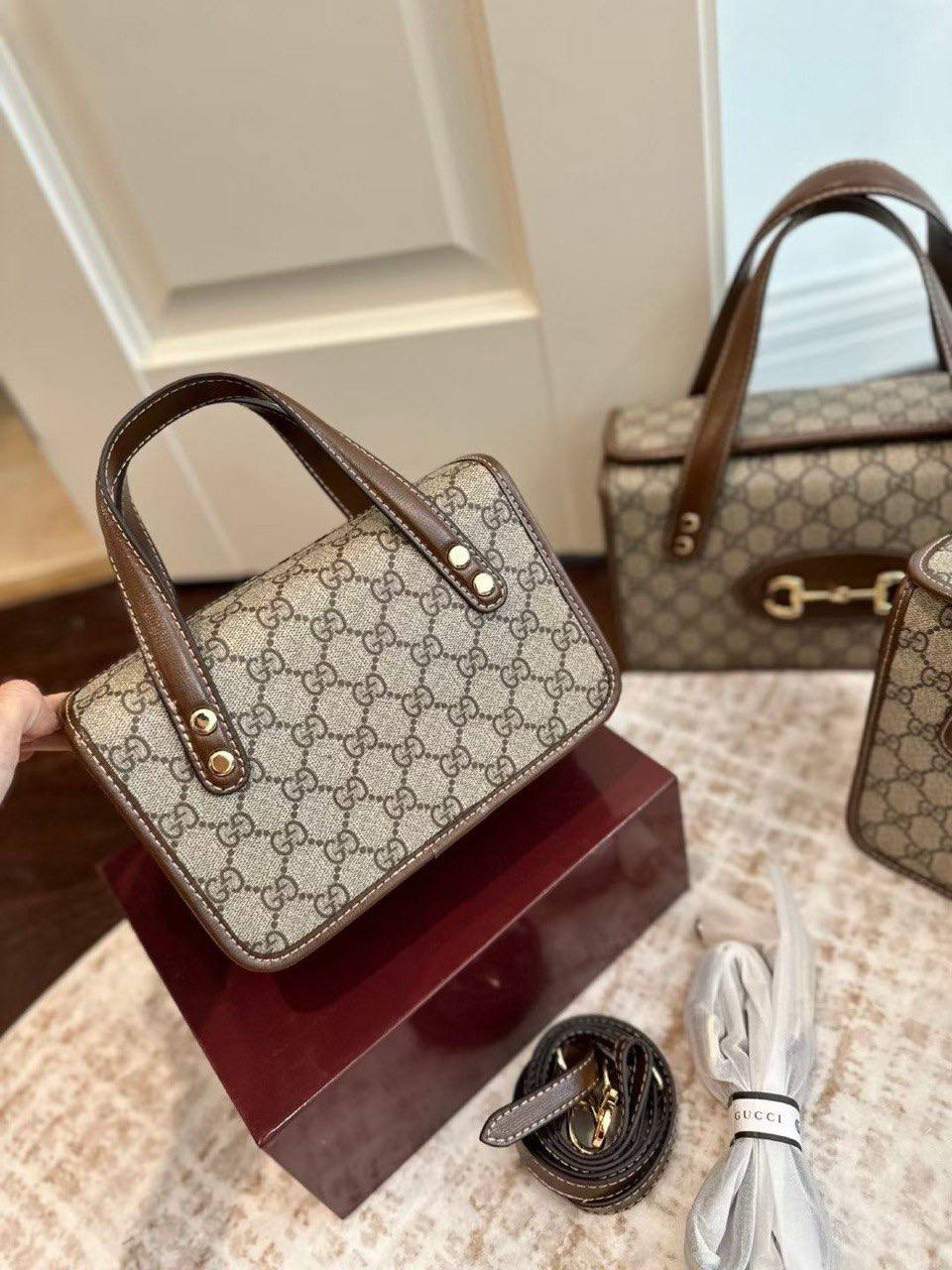 Gucci Horsebit 1955 Mini Top Handle Bag