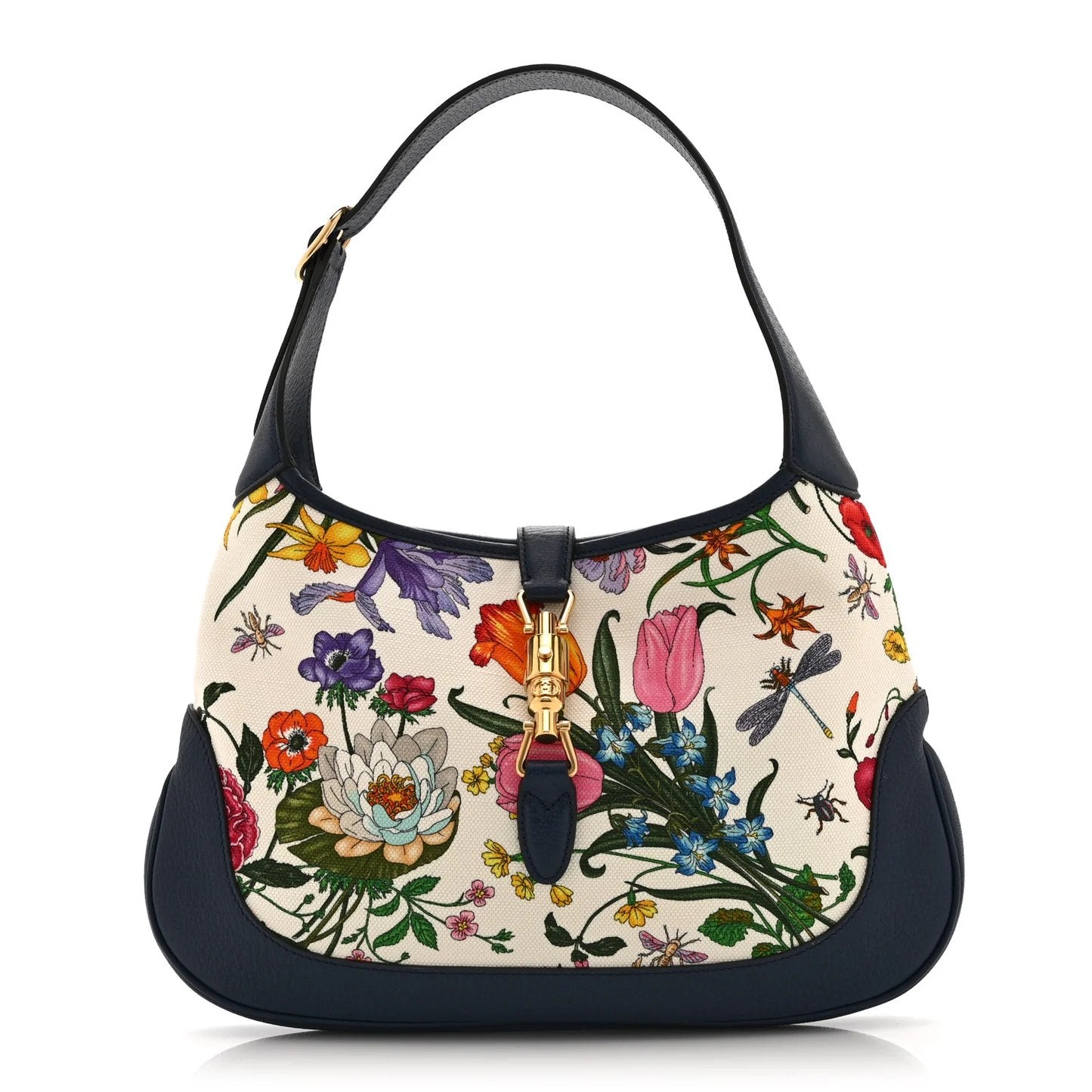 Gucci Jackie Flora Shoulder Bag