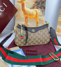 Gucci Ophidia Shoulder Bag with Strawberry Charm