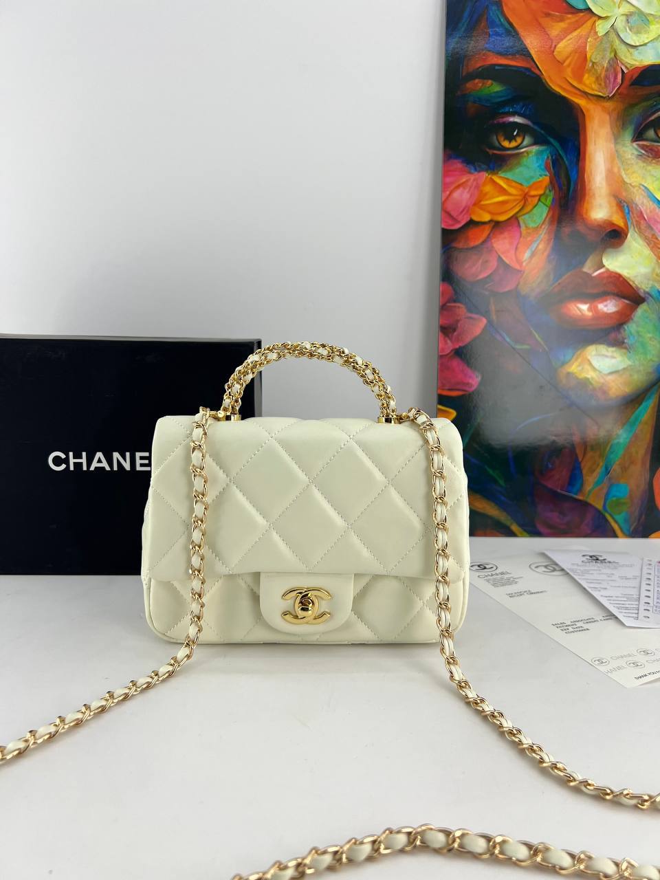 Chanel Mini Flap Bag with Top Handle