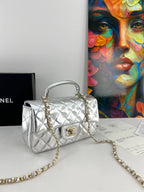 Chanel Mini Rectangular Flap Bag with Top Handle