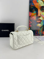 Chanel Mini Rectangular Flap Bag with Top Handle