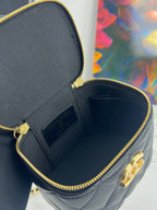 Chanel Quilted Vanity Case with Chain